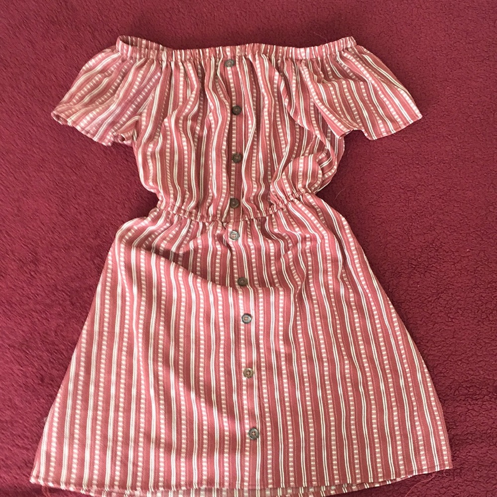 Off the should dress